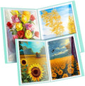 Henoyso 60 Pages Diamond Painting Storage Book A2 A3 Art Binder,Green by Henoyso
