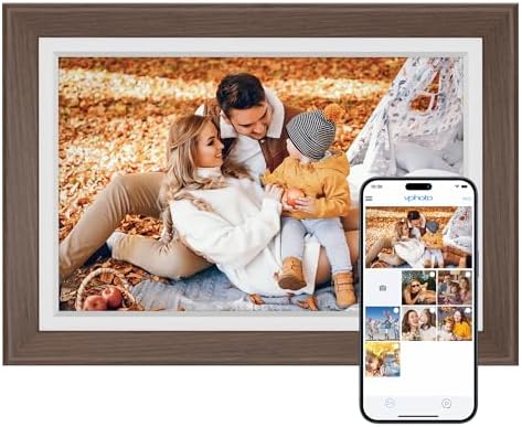 Dragon Touch Digital Picture Frame WiFi 10 inch IPS Touch Screen Digital Photo Frame Display, 32GB Storage, Auto-Rotate, Share Photos via App, Email, Cloud, Classic 10 by DragonTouch