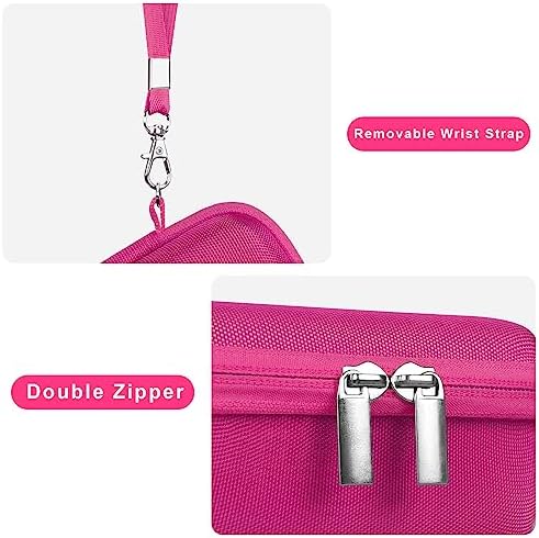 Canboc Carrying Case for KODAK EC35/ KODAK EKTAR H35 Film Camera, Rosered - Image 6
