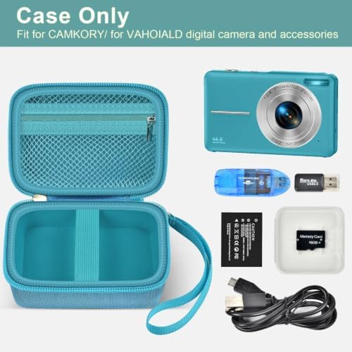 ALKOO Digital Camera Case for CAMKORY/Pouch for KODAK PixproDark Green - Image 2