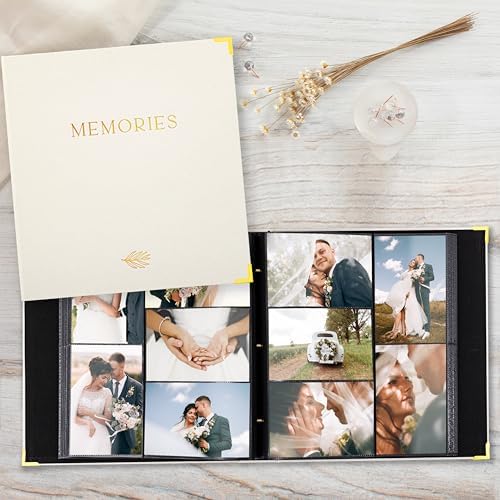 Beautiful Linen Photo Album For 4x6 Photos - Holds Up To 500 Pictures - Image 2