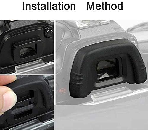 DK-21 Eyecup Eyepiece Viewfinder Compatible for Nikon D750 D610 D600 D200 D7000 D90 D80 D70 D70S Camera (2 Pack) - Image 6
