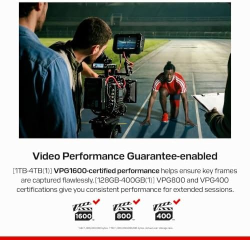 SANDISK 400GB Extreme PRO CFexpress 4.0 Type B, up to 3700 MB/s Read speeds - SDCFEB-400G-GN4NN - Image 4