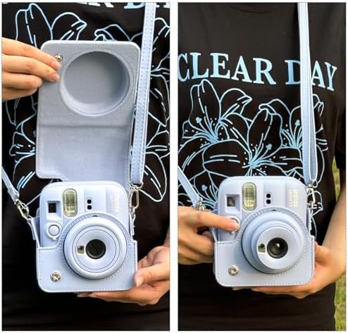 CAIYOULE Camera Case for Fujifilm Instax Mini 13 Instant Film Camera, Blue - Image 7