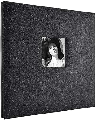 MCS Expandable Glitterscrapbook Album, 12x12, Black Diamond by MCSIndustriesInc