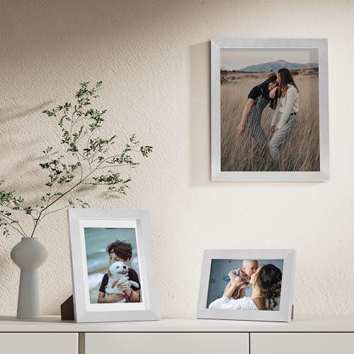 Vittanly 10 Pack Picture Frames Collage Wall Decor, Silver - Image 4