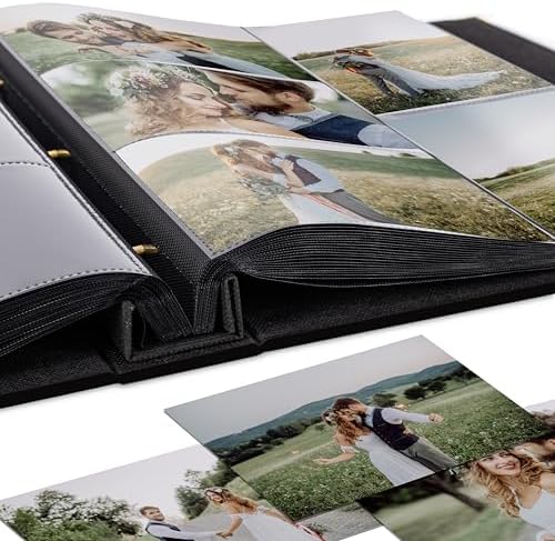 Beautiful Linen Photo Album For 4x6 Photos - Holds Up To 500 Pictures - Image 6