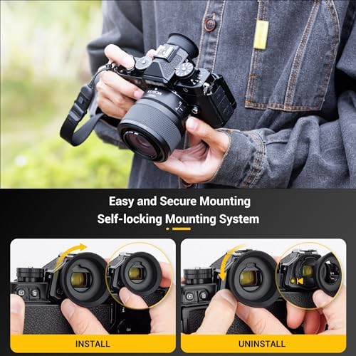 Extended Z9 Z8 Zf Eye Cup Replaces Nikon DK-33 Eyecup Eyepiece - Image 5