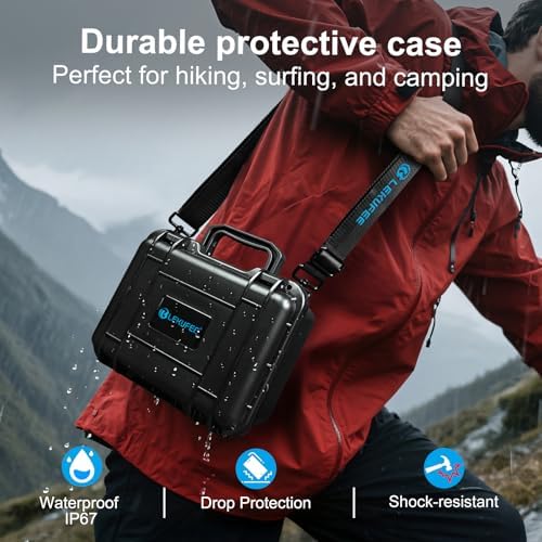Lekufee Waterproof Carrying Case for Insta360 X5, Insta360 X4 Air, Insta360 X4, Insta360 X3 Camera and Other Accessories(Case Only) - Image 6