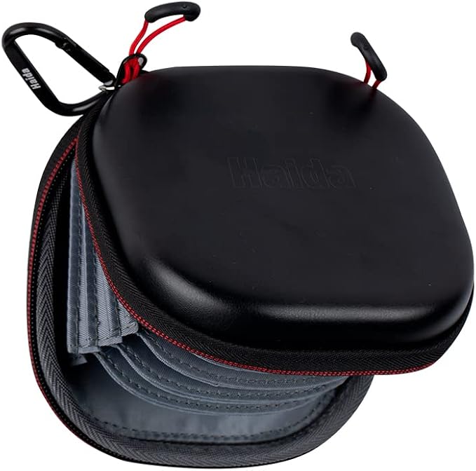 Haida Filter Pouch Camera Lens Filter Case for 82mm Round Water-Resistant Dustproof Filters Protection Storage Bag Placing Lens Accessories - Image 6