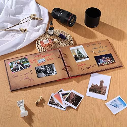 Scrapbook Photo Album Our Adventure Book Embossed Hard Cover - Image 7