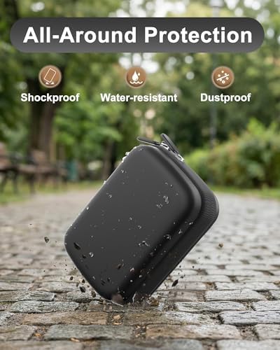 ProCase Digital Camera Case for KODAK Pixpro, Compact Travel Bag -Black - Image 6