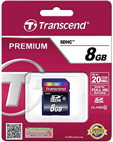 Transcend 8GB Class 10 SDHC Card (TS8GSDHC10) - Image 2