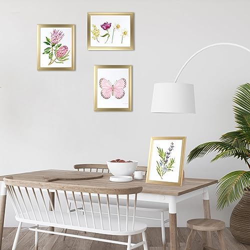 Giftgarden 8x10 Picture Frame Gold Set of 12, Multi Modern 8 x 10 Frames Bulk for Wall or Tabletop Display - Image 7