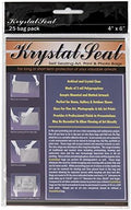 Creative Mark Krystal Seal ATC Art and Photo Bags - Archival Polyethylene Sealing Bags for Paintings, Artwork and Photo Storage - 4 x 6"- Pack of 25 by CreativeMark