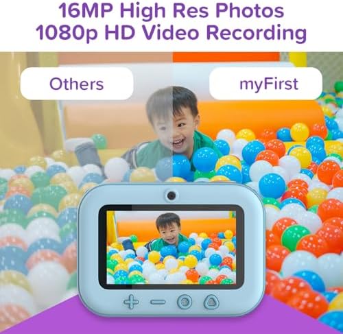 MyFirst Kids Instant Print Camera, 16MP 7S Inkless Printing - Image 4