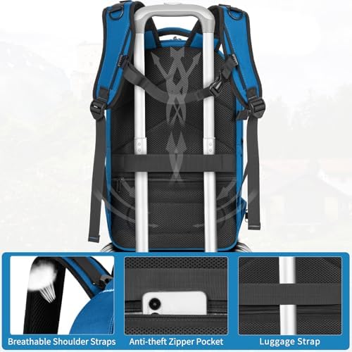 TORIBIO Large Hardshell Camera Backpack DSLR/SLR/Mirrorless Photography Bag - Image 6