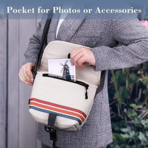 FINTIE Crossbody Camera Bag for Polaroid Now+ Generation 3/2/1 I-Type - Image 3