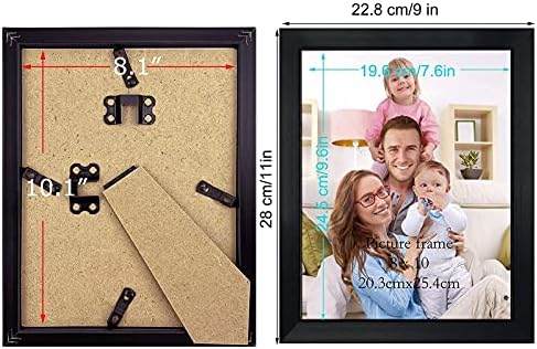 Giftgarden Black 8x10 Picture Frame Bulk, Multi 8 x 10 Photo Frames Set for Wall Hanging or Tabletop, 12 Pack - Image 3