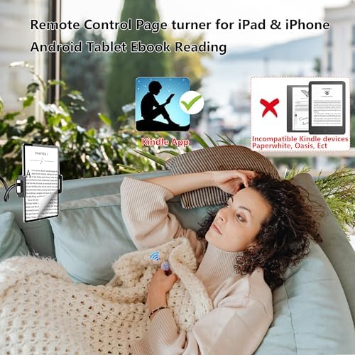 TikTok Scrolling Ring, Bluetooth Camera Remote Control, Scrolling Ring Remote for iPhone TIK Tok Facebook YouTube Instagram Android Phone, Auto Tapper for TikTok Live (Purple) - Image 4