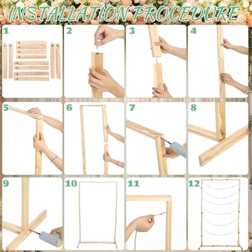 Colingmill 47 Inch Picture Collage Board for Photos Wood Picture Frames - Image 3