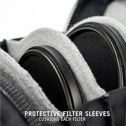 WANDRD Lens Filter Case - Store 4 Filters in Your Camera Backpack or Camera Case, Protect Photography Accessories from Scratches, Dust & Impact (Uyuni Purple) - Image 3