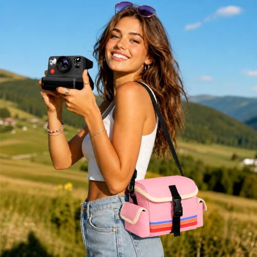 Camera Case Compatible with Polaroid Now, Now+ & OneStep+, Crossbody Bag - Image 7