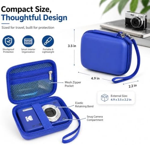 ANKHOH Digital Camera Case for Kodak PIXPRO FZ55/FZ45/for CAMKORY - Image 4