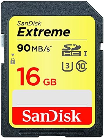 SANDISK 16GB Extreme SDHC UHS-I Memory Card - 90MB/s, C10, U3, V30, 4K UHD, SD Card - SDSDXNE-016G-GNCIN - Image 2