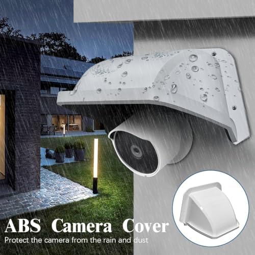 Universal Security Camera Cover Shield Sun Rain, Waterproof Protective Roof - Image 6