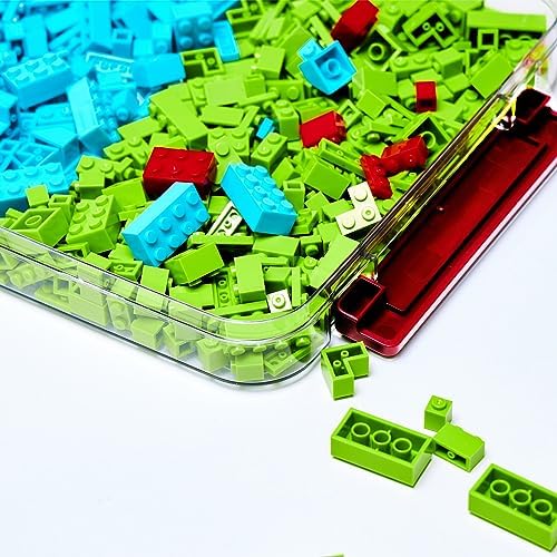 CATOOMUU 3-Pack 9x13 Shallow Flat Clear Plastic Project Case Storage Box - Image 6