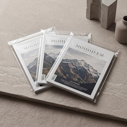 AUEAR 11"x14" Clear Plastic Sleeves Storage Bags for Art,Pictures, 100 Pack - Image 6