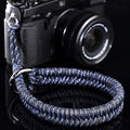 Paracord Camera Wrist Strap Lanyard-Quick Release for DSLR Mirrorless Blue by QiangNi