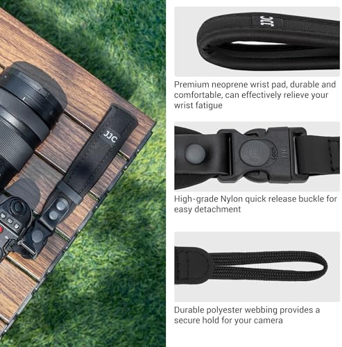 Upgraded Quick Release Soft Neoprene Camera Hand Wrist Grip Strap with Sliding Lock for Canon EOS R5 R6 Mark III II V R1 R RP R3 ZR Z5II Z6III Z6II Z50II Z9 P1100 A1 II A9III XM5 XT50 GFX100RF S1R II - Image 5