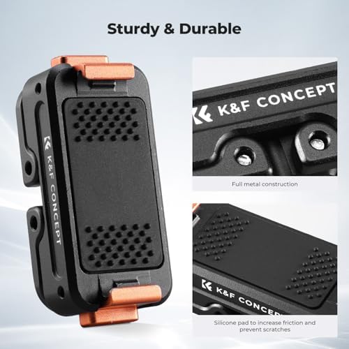 K&F Concept Magnetic Adapter Mount for DJI Osmo Action 6/Osmo Nano, Metal - Image 6