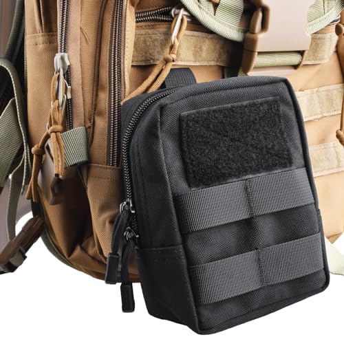 Azarxis Molle Pouches, Tactical Compact EDC Small Utility Pouch Waist Bags Sundries Storage Admin Organize Gear Gadget for Military Backpack - Image 6