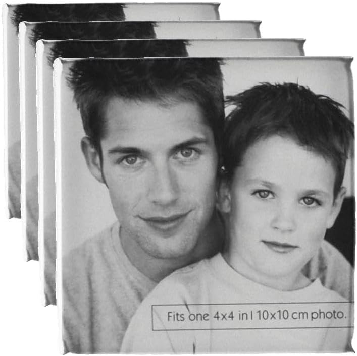 MCS Fabric Scrapbook Album, Expandable, 12 x 12 Inch | 10-Page | Photo Opening Cover | White | Pack of 4 by MCSIndustriesInc