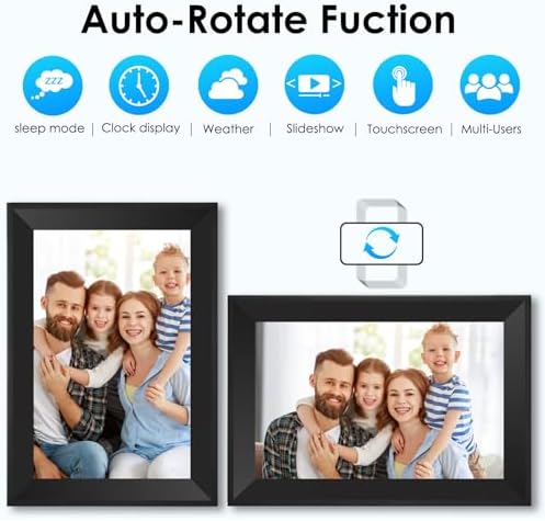 Uhale 10.1 inch WiFi Touch Screen Digital Picture Frame A Gift for an Elder - Image 3