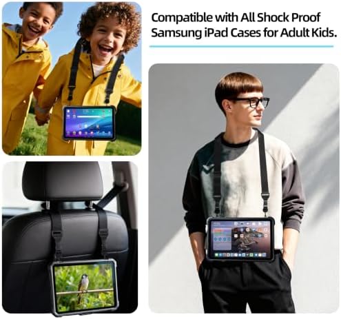 Adjustable Shoulder Strap, iPad Strap Nylon Neck Lanyard - Image 4