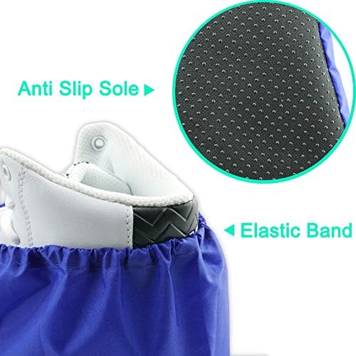 Reusable Boot & Shoe Covers, Washable, Non-Slip, 2 Pairs, Medium - Image 3