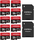 EASTBULL 16GB 10-Pack of Micro SD Card Class 10 UHS-I U1 SDHC SD Cards Pack by EASTBULL