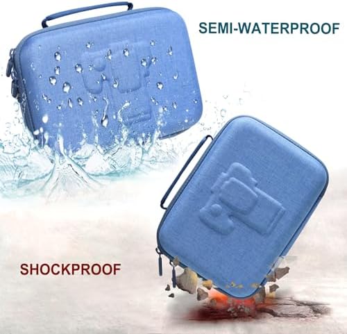 Small Camera Case Bag for Canon EOS Rebel T7/R50//R100 DSLR Camera Blue - Image 5