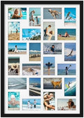 DUENPY 22x32 Collage Frame For 24 4x6 Photos Black by DUENPY