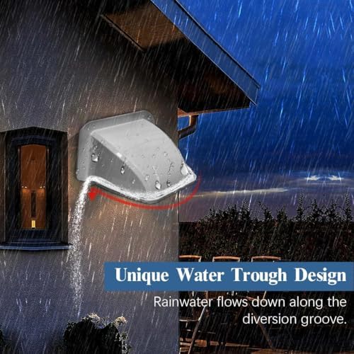 Universal Security Camera Cover Shield Sun Rain, Waterproof Protective Roof - Image 4
