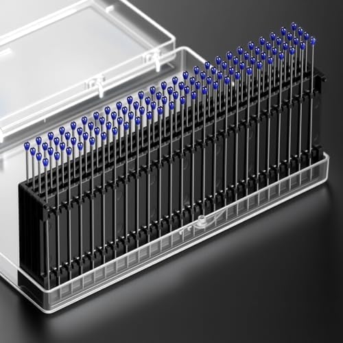 ESD Professional Stainless Steel Gel Swab Sticks for Cleaning Camera Lenses, sensors, PCB, SMT, semiconductors and Particularly Sensitive Electronics. (Blue-100Packs, Electrostatic adsorption) by ChooseAAnoutuoandenjoylife
