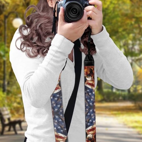 GLENLCWE Camera Strap, Camera Strap for Photographers Neck Strap Replacement Fit Most Cameras - Image 3