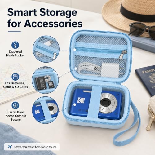ANKHOH Digital Camera Case for Kodak PIXPRO FZ55/FZ45/for CAMKORY - Image 3