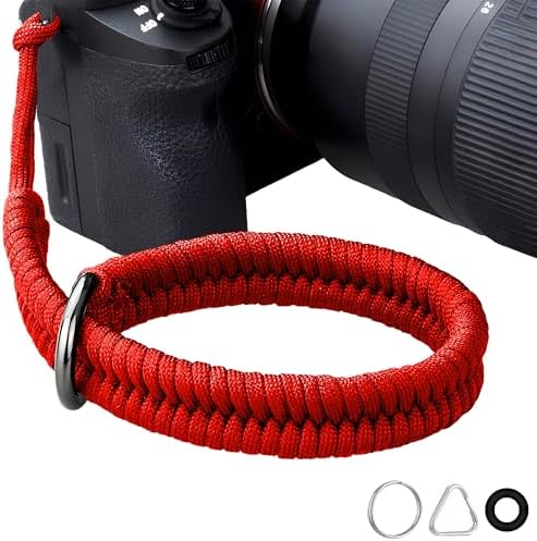 ZXZone Camera Wrist Strap for DSLR Mirrorless Camera，Camera Hand Strap with Safer Connector by ZXZone