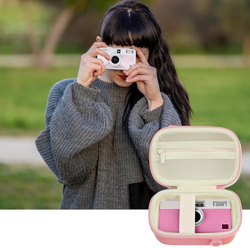 Leayjeen Hard EVA Case for KODAK EKTAR H35 H35N Film Camera - Pink - Image 7