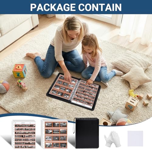 Acid Free Film Negative Storage Kit - 3 Ring Binder with 30 Pack 1260 Frames 35mm Negative Sleeves, 35mm Slide Storage Pages & 30 Pack 600 Pockets 120 Film Sleeves - Image 7